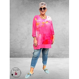 Frenzi 4U Tuniek Shirt Pink Multi